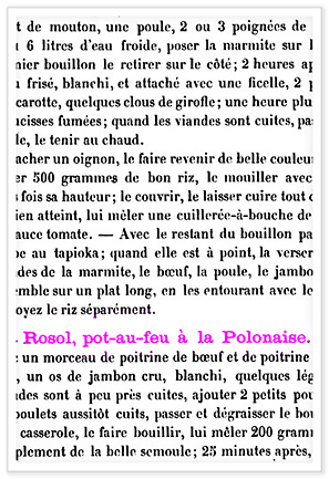 À la polonaise