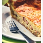 Quiche lorraine, placek lotaryński 